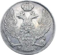 30 копеек - 2 злотых 1838 года