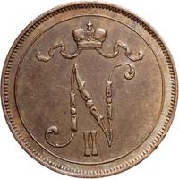 10 пенни 1910 года  Для Финляндии