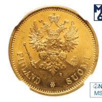 20 марок 1878 года S Для Финляндии