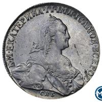 1 рубль 1774 года СПБ ТИ ФЛ