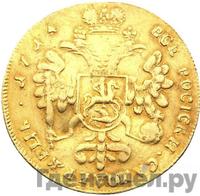 Двойной червонец 1714 года