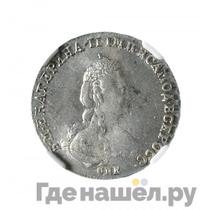 Полуполтинник 1781 года