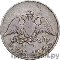 10 копеек 1828 года СПБ НГ