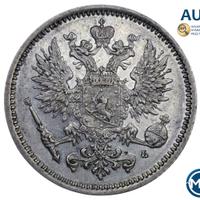 50 пенни 1891 года L Для Финляндии