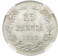 25 пенни 1909 года L Для Финляндии