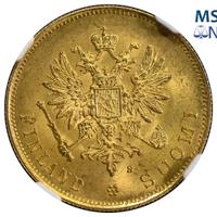 10 марок 1882 года S Для Финляндии