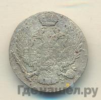 10 грошей 1836 года МW Для Польши