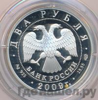 2 рубля 2009 года СПМД