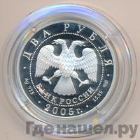 2 рубля 2005 года СПМД