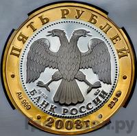 5 рублей 2008 года ММД