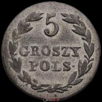 5 грошей 1827 года