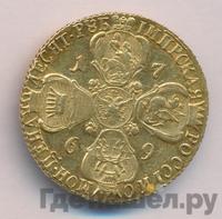 10 рублей 1769 года СПБ