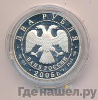 2 рубля 2005 года СПМД
