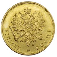 10 марок 1882 года S Для Финляндии