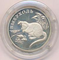 1 рубль 2000 года СПМД