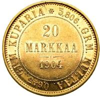 20 марок 1904 года L Для Финляндии