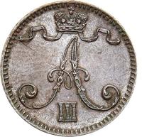 1 пенни 1892 года  Для Финляндии