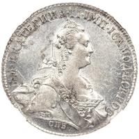 1 рубль 1774 года СПБ ТИ ФЛ