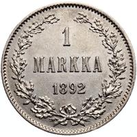 1 марка 1892 года L Для Финляндии