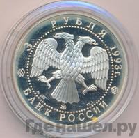3 рубля 1993 года ММД
