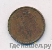 10 пенни 1896 года  Для Финляндии