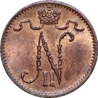 1 пенни 1915 года  Для Финляндии