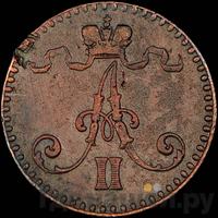 1 пенни 1864 года  Для Финляндии