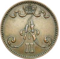 5 пенни 1867 года  Для Финляндии