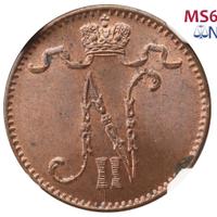 1 пенни 1903 года  Для Финляндии