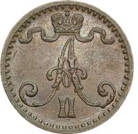 1 пенни 1871 года  Для Финляндии