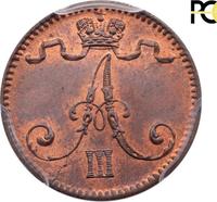 1 пенни 1891 года  Для Финляндии