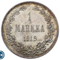 1 марка 1915 года S Для Финляндии