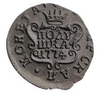 Полушка 1774 года