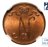 1 пенни 1912 года  Для Финляндии