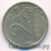 2 рубля 2008 года