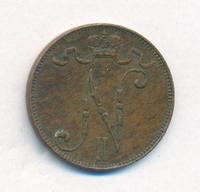 5 пенни 1898 года  Для Финляндии