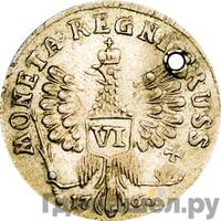 6 грошей 1760 года  Для Пруссии