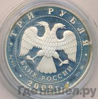 3 рубля 2009 года ММД