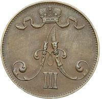 5 пенни 1888 года  Для Финляндии