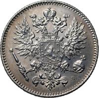 50 пенни 1914 года S Для Финляндии