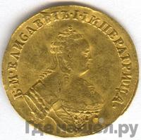 Червонец 1751 года