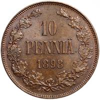 10 пенни 1898 года  Для Финляндии