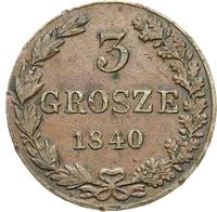 3 гроша 1840 года