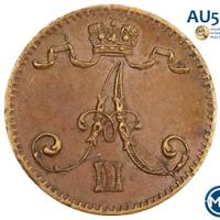 1 пенни 1884 года  Для Финляндии