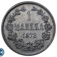 1 марка 1872 года S Для Финляндии