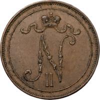 10 пенни 1916 года  Для Финляндии