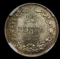 25 пенни 1917 года