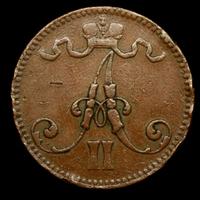 5 пенни 1865 года  Для Финляндии