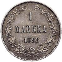 1 марка 1892 года L Для Финляндии