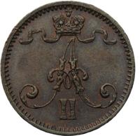1 пенни 1872 года  Для Финляндии